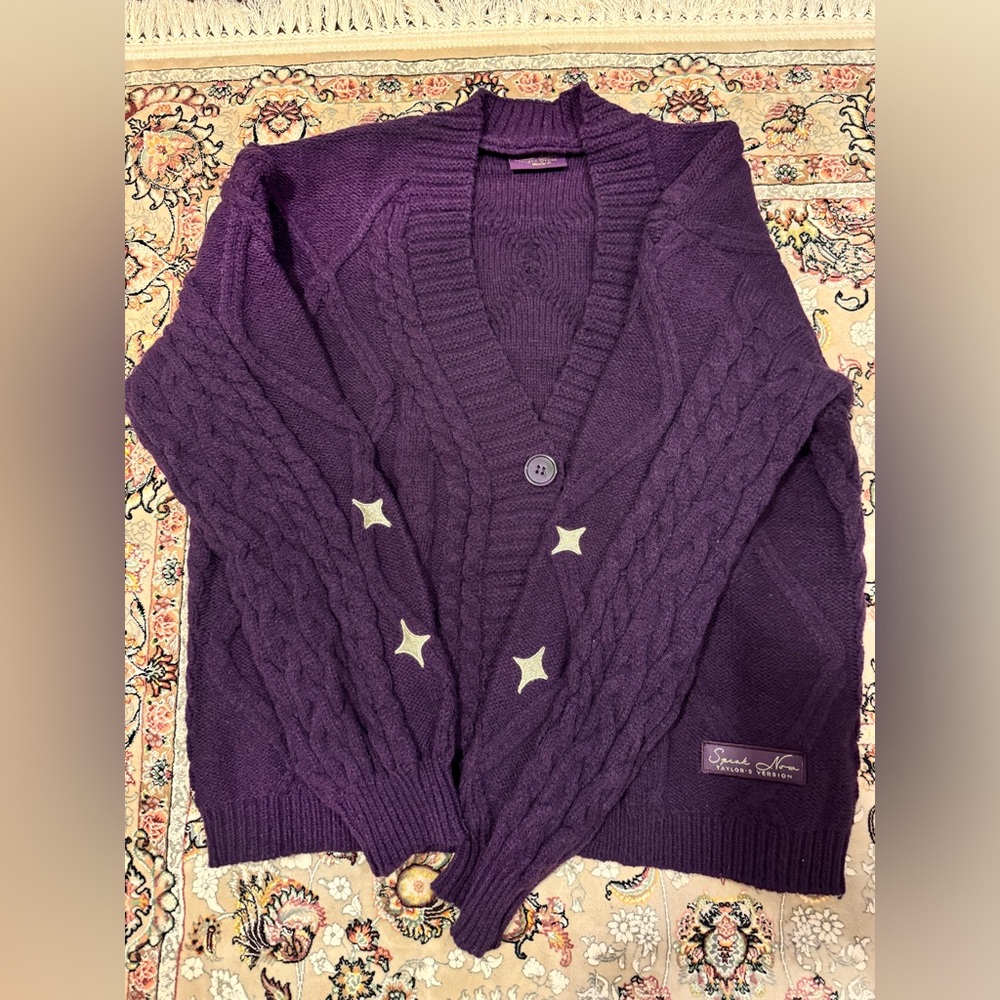 Taylor Swift Speak Now Cardigan M/L BRAND NEW